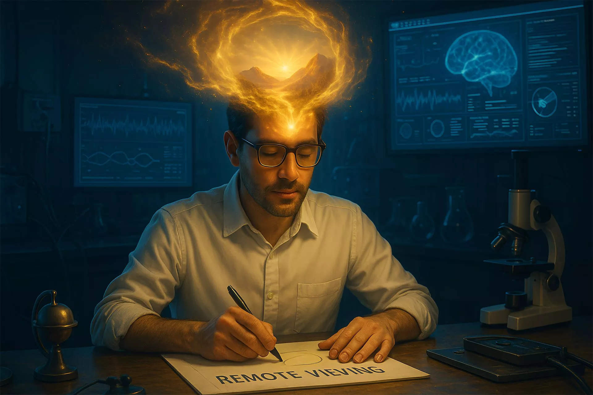 Remote Viewing Extrasensory Perception Using Scientific Methods